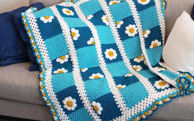 Doo Da Daisy Crochet Afghan Pattern