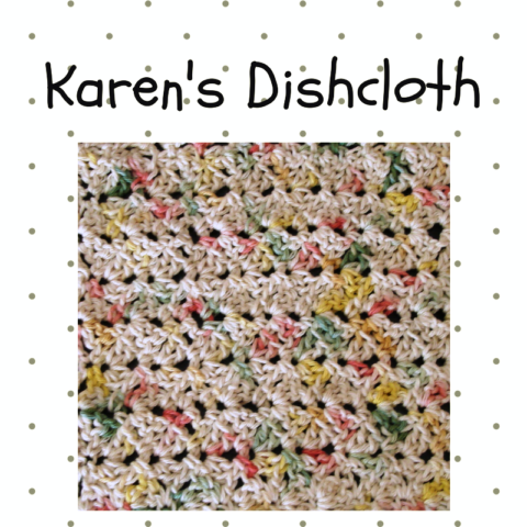 Karen's Dishcloth - MoCrochet Makes